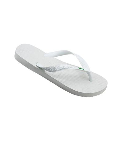 Chinelo Dedo Havaianas Top Brasil Branco Masculino