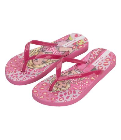 Chinelo Dedo Ipanema Barbie Rosa Juvenil Feminino