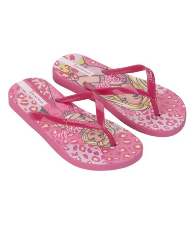 Chinelo Dedo Ipanema Barbie Rosa Juvenil Feminino