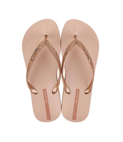 Chinelo Dedo Ipanema Rosa Glitter Feminino