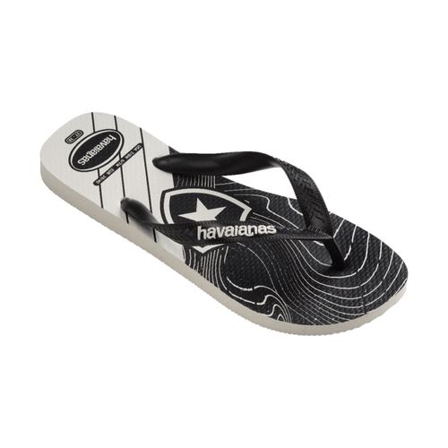 Chinelo Havaianas Top Times Botafogo Preto Masculino
