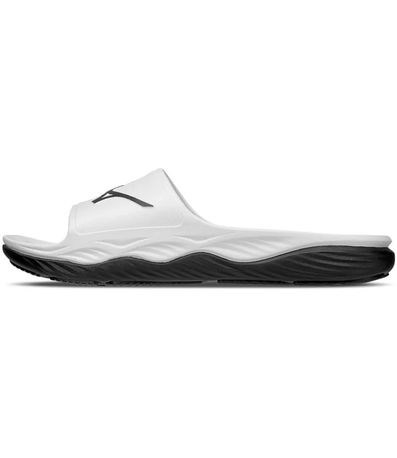 Chinelo Slide Mizuno Enerzy Branco e Preto Masculino