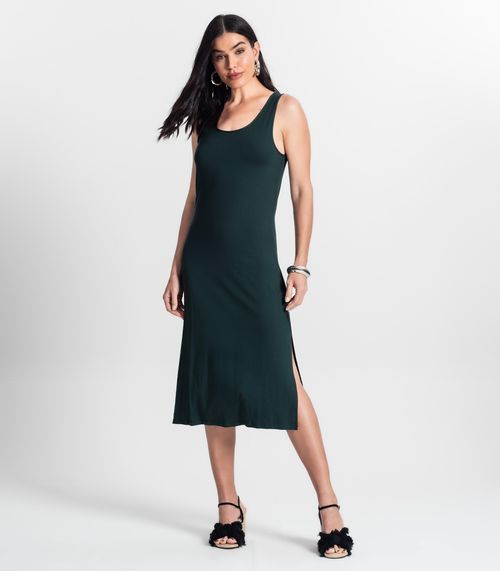 Vestido Midi Feminino Select Verde