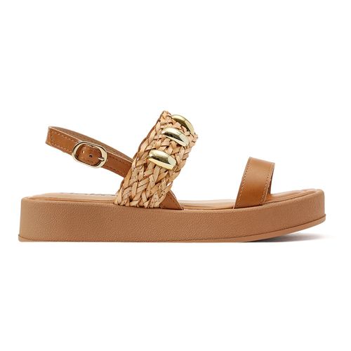 Sandália Flatform Dakota Marrom Feminina