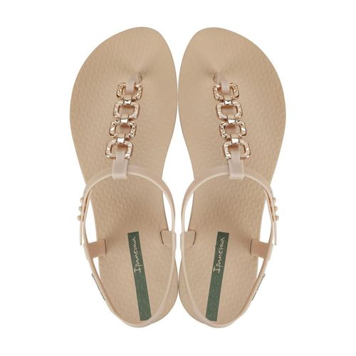 Sandália Flats  Ipanema Bege e Verde Feminina