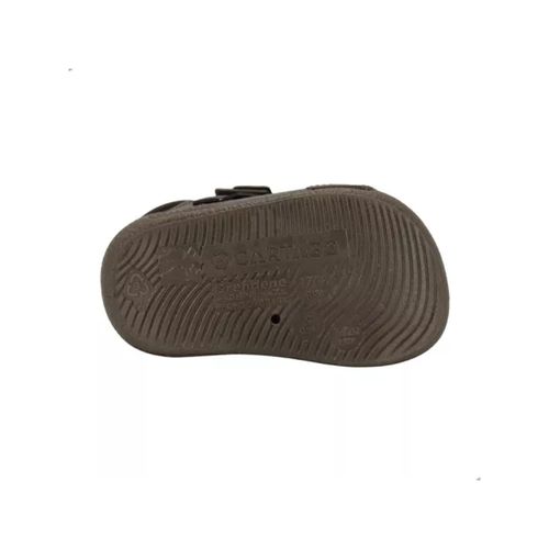 Sandália Flats Cartago Kids Marrom e Bege Infantil