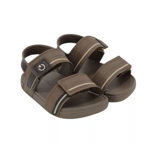 Sandália Flats Cartago Kids Marrom e Bege Infantil