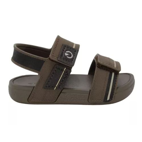 Sandália Flats Cartago Kids Marrom e Bege Infantil