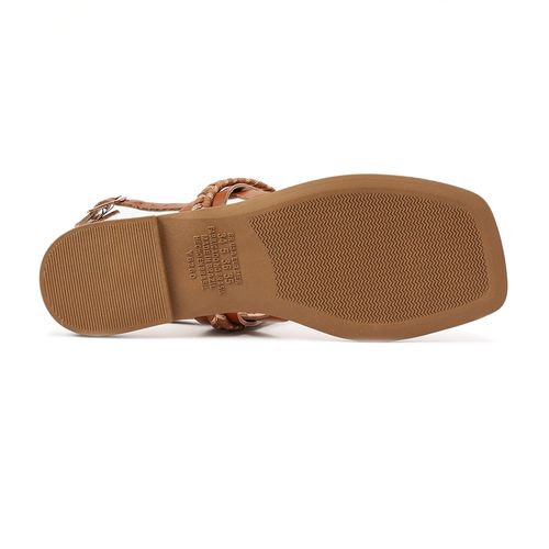 Sandália Flats Dakota Terracota Feminina