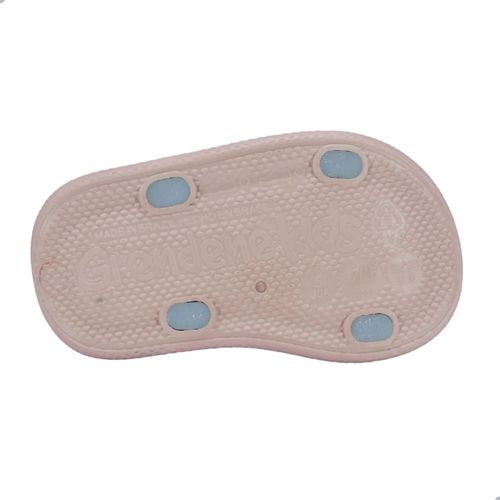 Sandália Flats Grendene Kids Frozen Rosa e Azul Infantil Feminino