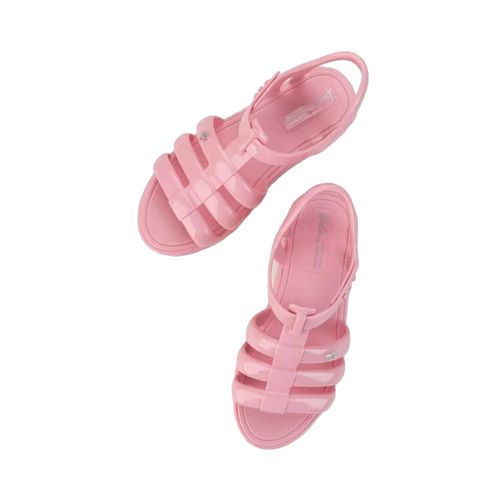 Sandália Flats Grendene Kids Rosa Claro Juvenil Feminina