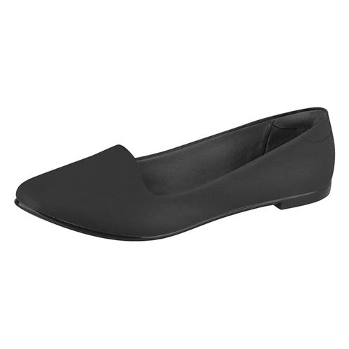 Sapatilha Bico Fino Moleca Preta Feminina