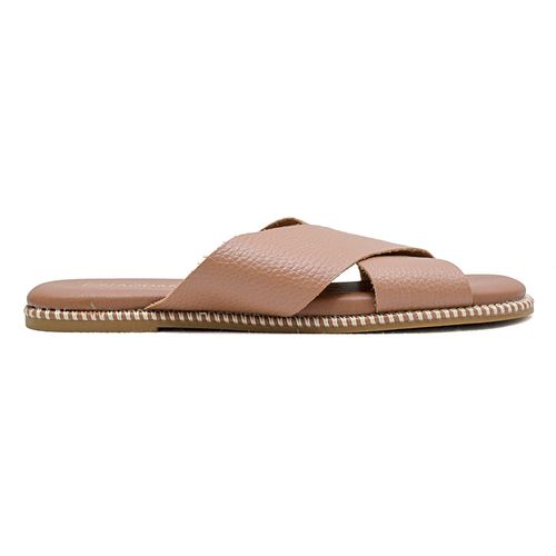 Tamanco Flats Addan Whisky Feminino