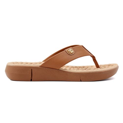 Tamanco Plataforma Modare Camel Feminino