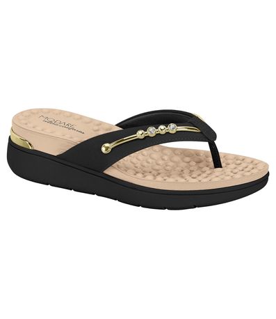 Tamanco Plataforma Modare Preto Feminino
