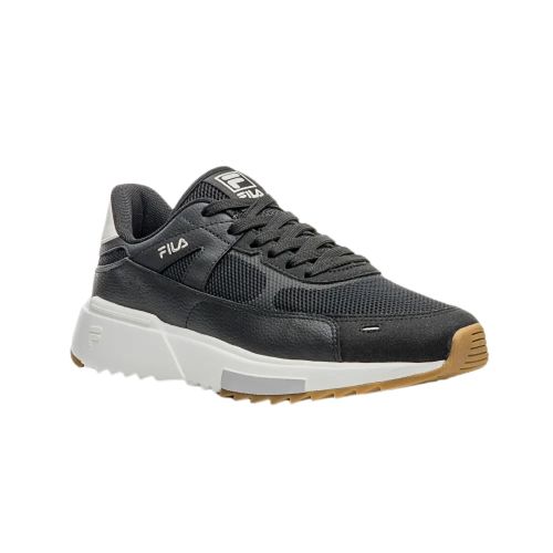Tênis Casual Fila F Virtuous Retro Preto e Branco Masculino