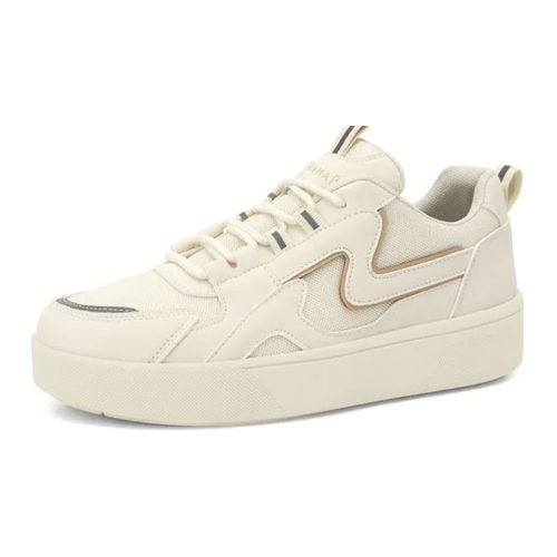 Tênis Casual Flatform Ramarim Off White Feminino