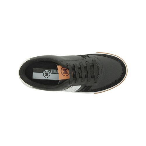 Tênis Casual Molekinho Preto e Branco Menino Juvenil