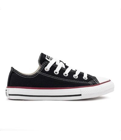 Tênis Casual Sola Caixa Converse Preto e Vermelho Masculino