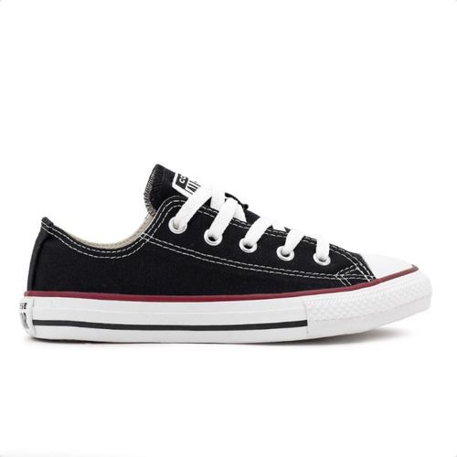 Tênis Casual Sola Caixa Converse Preto e Vermelho Masculino