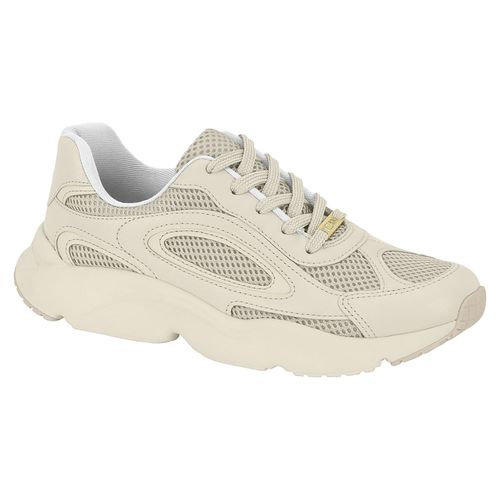 Tênis Casual Vizzano Off White Feminino
