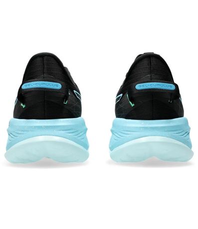 Tênis Esportivo Asics Gel-Cumulus 25 Lite-Show Preto e Azul Masculino