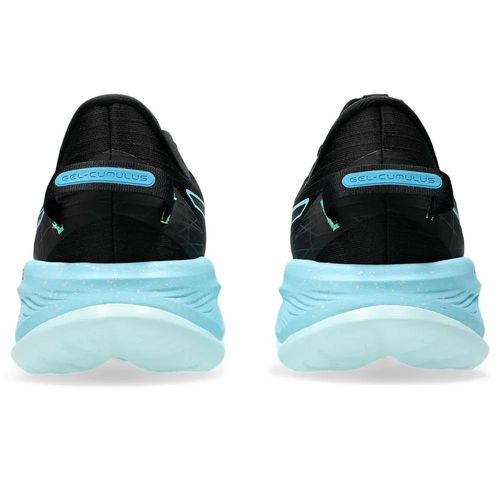 Tênis Esportivo Asics Gel-Cumulus 25 Lite-Show Preto e Azul Masculino