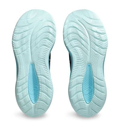 Tênis Esportivo Asics Gel-Cumulus 25 Lite-Show Preto e Azul Masculino