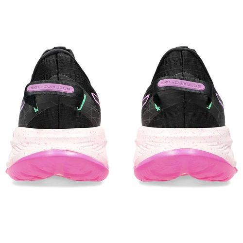 Tênis Esportivo Asics Gel-Cumulus 25 Lite-Show Preto e Rosa Feminino