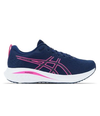 Tênis Esportivo Asics Gel-Excite 10 Azul e Rosa Feminino