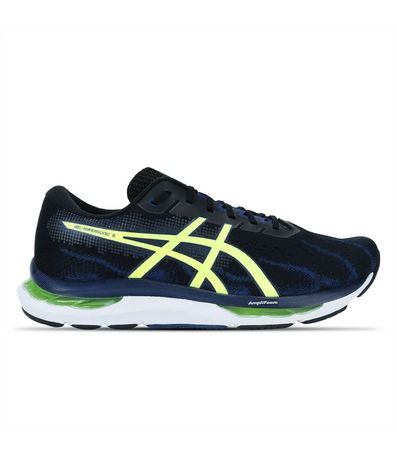 Tênis Esportivo Asics Gel-Hypersonic 5 Marinho e Verde Masculino