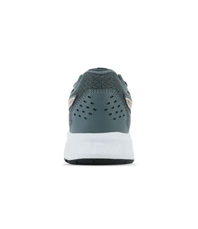 Tênis Esportivo Asics Raiden 4 Cinza e Rosê Feminino
