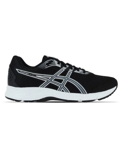 Tênis Esportivo Asics Raiden 4 Preto e Branco Masculino