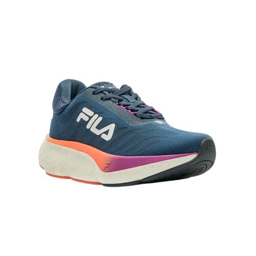 Tênis Esportivo Fila Float Maxxi 2 Marinho e Coral Feminino
