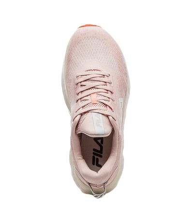 Tênis Esportivo Fila Maxximus Rosa e Branco Feminino