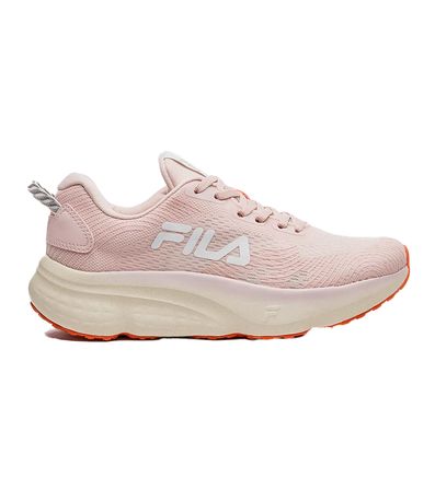 Tênis Esportivo Fila Maxximus Rosa e Branco Feminino