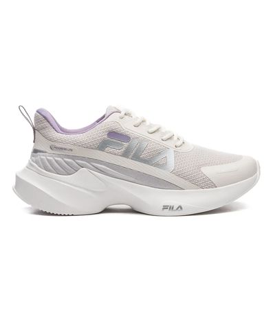 Tênis Esportivo Fila Progress Lite Branco Feminino