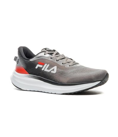 Tênis Esportivo Fila Racer Sky Cinza e Preto Masculino