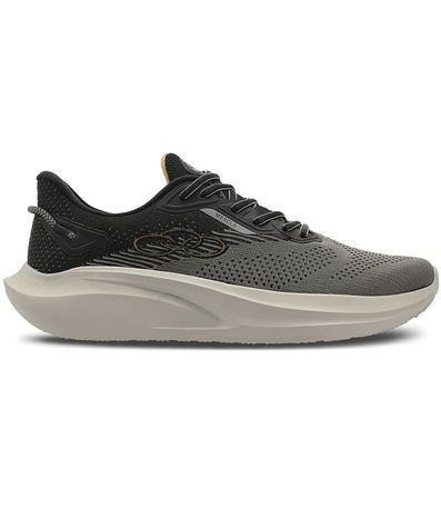 Tênis Esportivo Olympikus Mescla Preto e Cinza Masculino