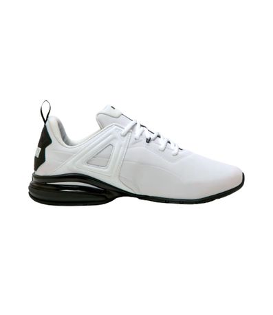 Tênis Esportivo Puma Haste SL BDP Branco e Preto Masculino