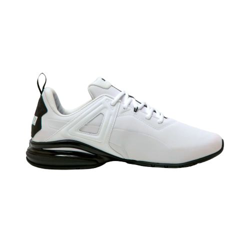 Tênis Esportivo Puma Haste SL BDP Branco e Preto Masculino
