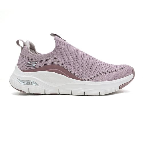 Tênis Esportivo Skechers Arch Fit Rosa Feminino
