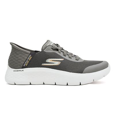 Tênis Esportivo Skechers Go Walk Flex - Hands Up Marrom Masculino