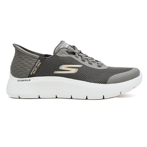 Tênis Esportivo Skechers Go Walk Flex - Hands Up Marrom Masculino