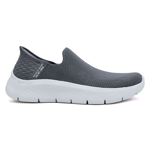Tênis Esportivo Skechers Go Walk Flex Sunset Cinza Feminino