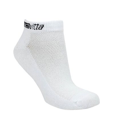 Tripack Meia Casual Actvitta Branca e Preta Feminina