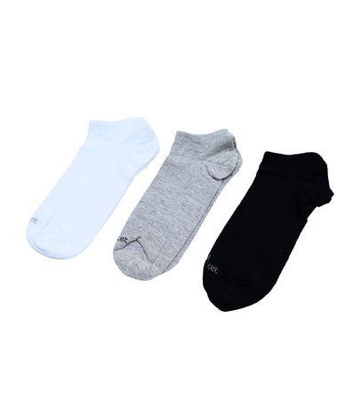 Tripack Meia Casual Puket Masculina