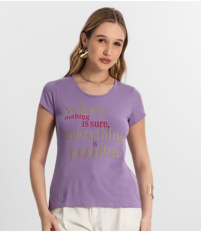 Blusa Feminina Possible Select Roxo