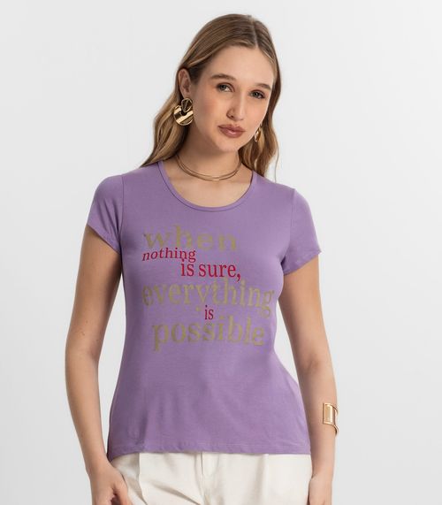 Blusa Feminina Possible Select Roxo