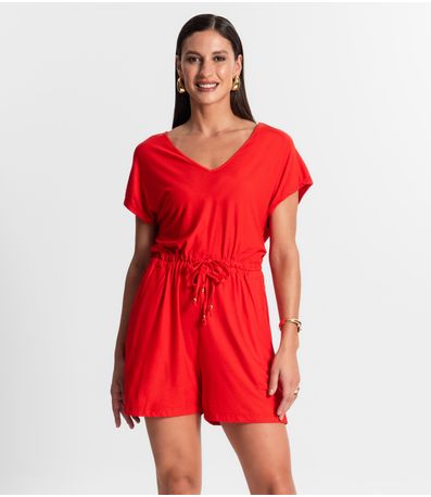 Macaquinho Feminino Rovitex Laranja